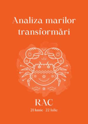 Analiza marilor transformări Rac