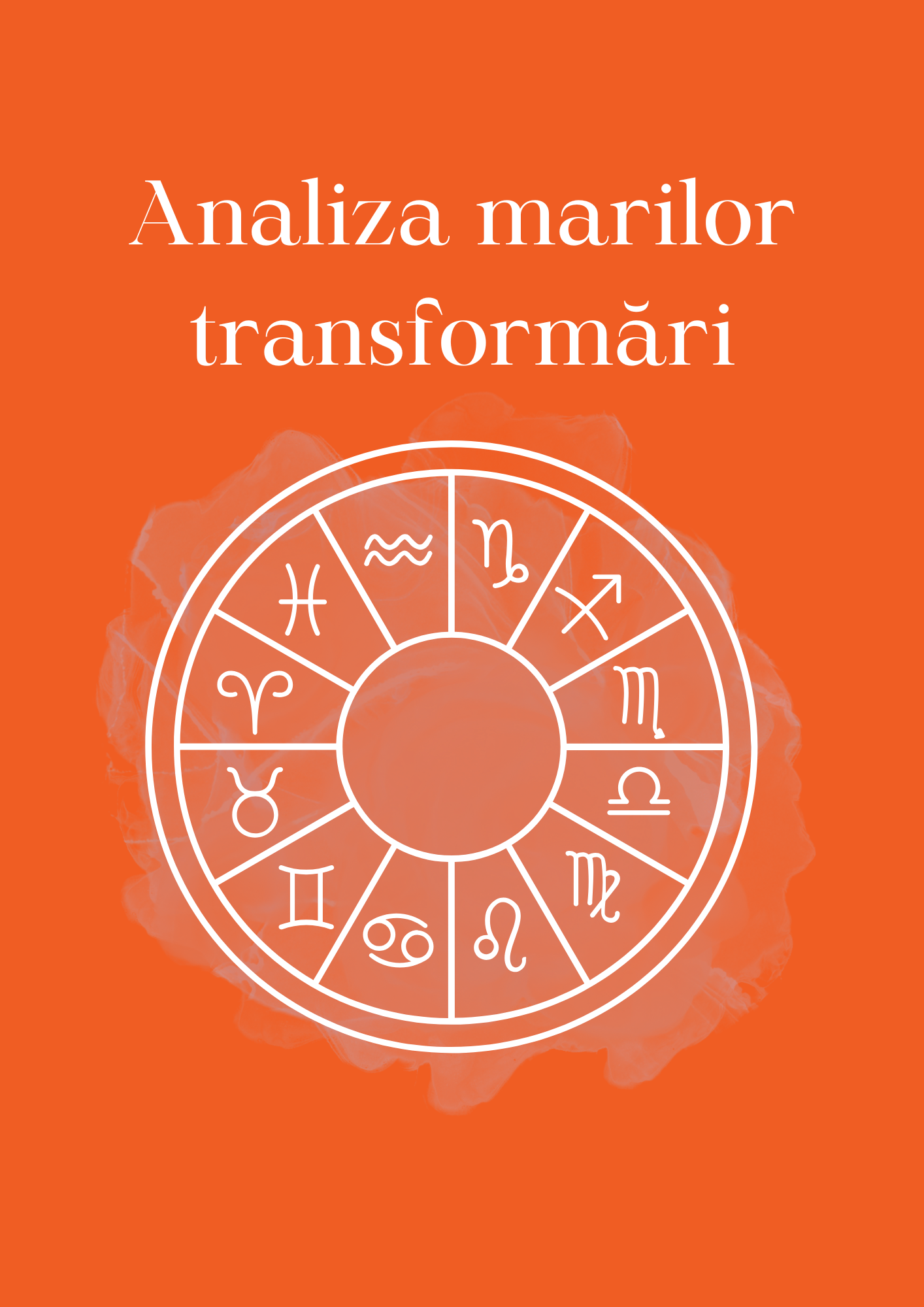 analiza marilor transformari